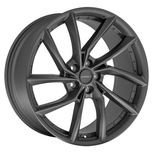 Defiant DF06 Dark Matte Charcoal 20x9.0 +35 5x120mm 64.1mm