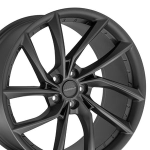 Defiant DF06 Dark Matte Charcoal 20x10.0 +35 5x120mm 64.1mm