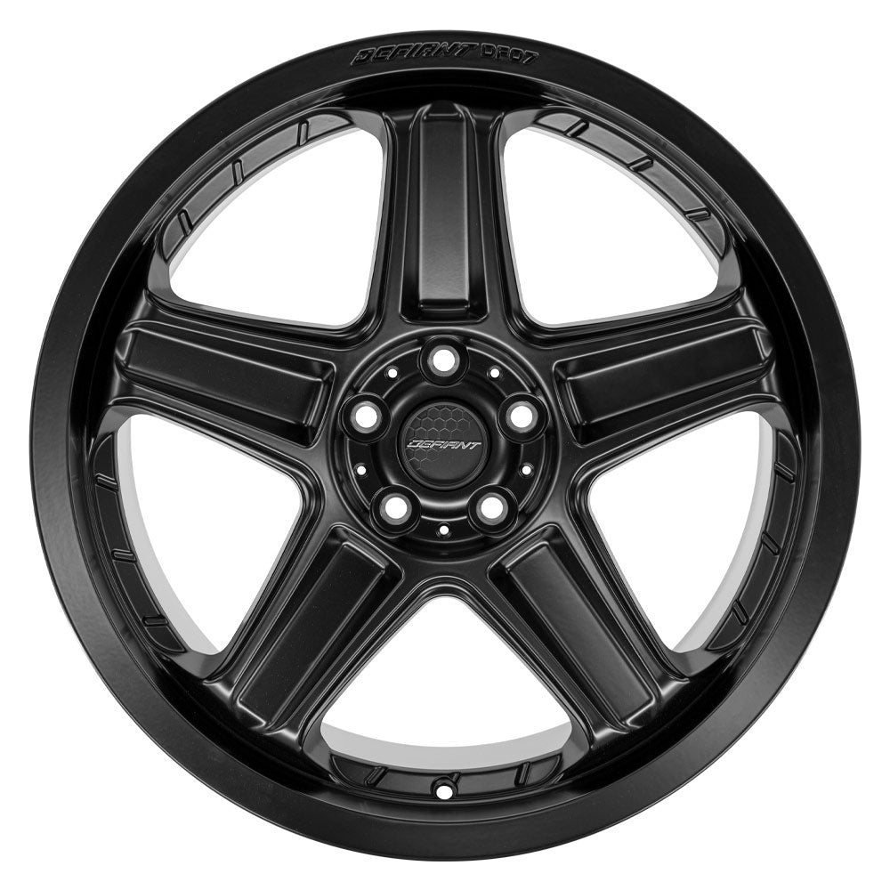 Defiant DF07 Matte Black 20x10.5 +26 5x115mm 71.5mm