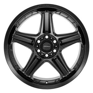 Defiant DF07 Matte Black 22x10.0 -12 6x139.7mm 78.1mm