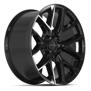 Defiant DF17A Gloss Black 20x9 +18 6x139.7|N/Amm 78.1mm - Wheelwiz