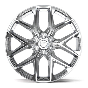 Defiant DF17A Chrome 24x10 +18 6x139.7|N/Amm 78.1mm - Wheelwiz