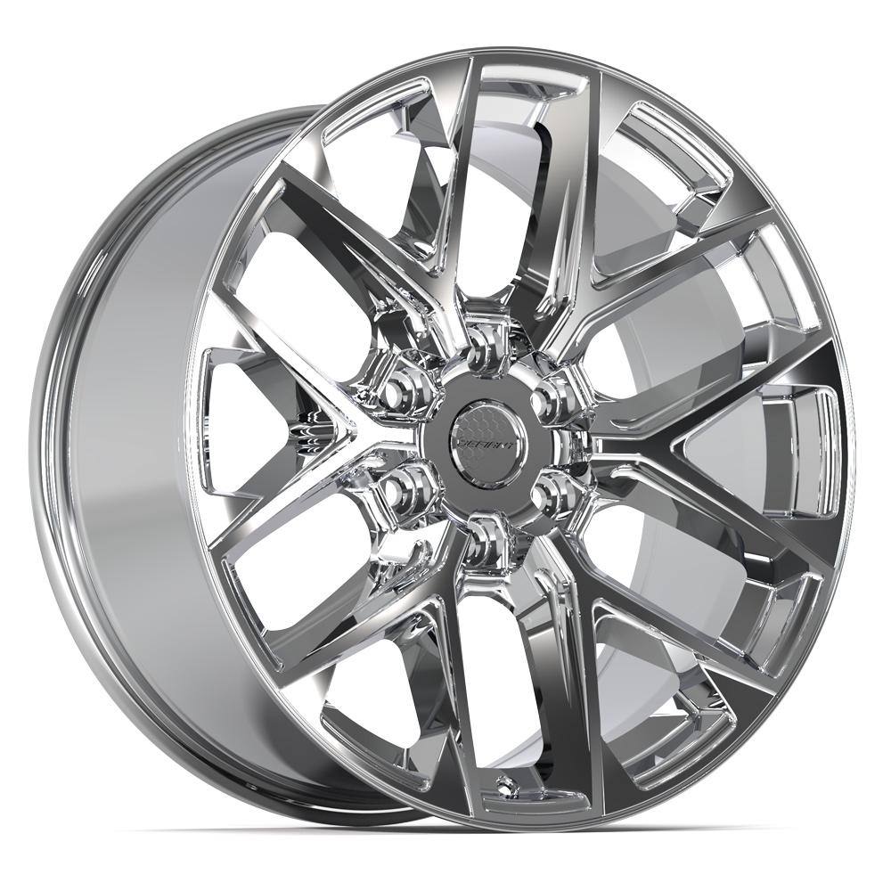Defiant DF17B Chrome 20x9 +18 6x139.7|N/Amm 77.8mm - Wheelwiz