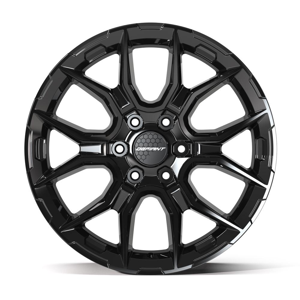 Defiant DF18A Gloss Black 20x9 +18 6x139.7|N/Amm 78.1mm - Wheelwiz