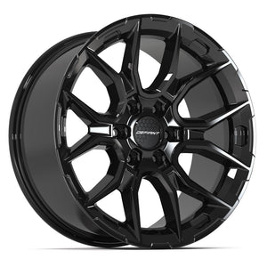Defiant DF18A Gloss Black 20x9 +18 6x139.7|N/Amm 78.1mm - Wheelwiz