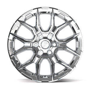Defiant DF18A Chrome 20x9 +18 6x139.7|N/Amm 78.1mm - Wheelwiz