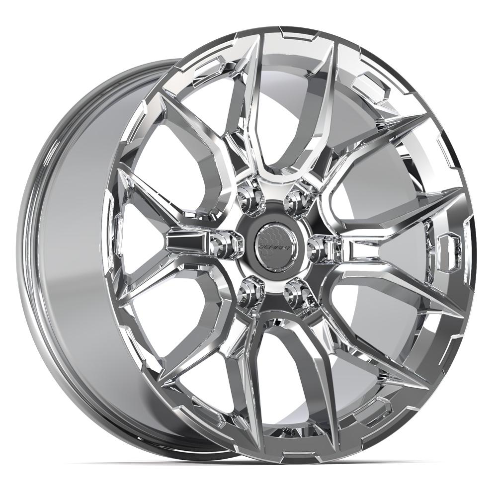 Defiant DF18A Chrome 20x9 +18 6x139.7|N/Amm 78.1mm - Wheelwiz