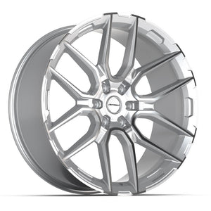 Defiant DF18A Gloss Silver Machined 24x10 +24 6x139.7|N/Amm 78.1mm - Wheelwiz