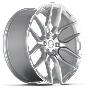 Defiant DF18A Gloss Silver Machined 24x10 +24 6x139.7|N/Amm 78.1mm - Wheelwiz