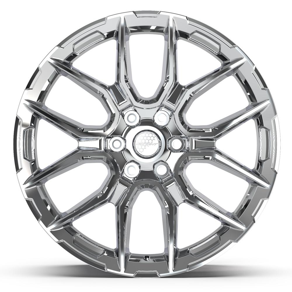 Defiant DF18C Chrome 22x9 +18 6x135|N/Amm 87.1mm - Wheelwiz