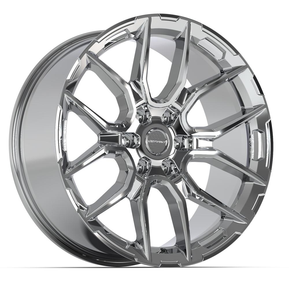 Defiant DF18C Chrome 22x9 +18 6x135|N/Amm 87.1mm - Wheelwiz