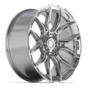 Defiant DF18C Chrome 22x9 +18 6x135|N/Amm 87.1mm - Wheelwiz