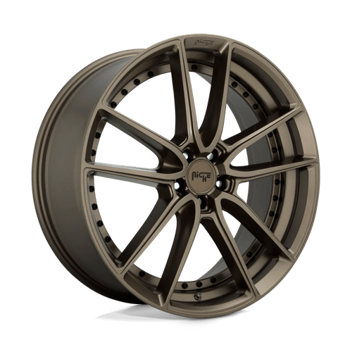 Niche M222 DFS Matte Bronze 22x9 +38 5x112mm 66.6mm - Wheelwiz