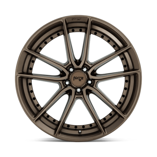 Niche M222 DFS Matte Bronze 22x9 +38 5x112mm 66.6mm - Wheelwiz