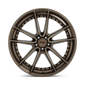 Niche M222 DFS Matte Bronze 22x9 +38 5x112mm 66.6mm - Wheelwiz