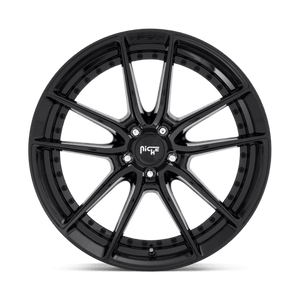 Niche M223 DFS Gloss Black 20x10.5 +33 5x127mm 71.5mm - WheelWiz