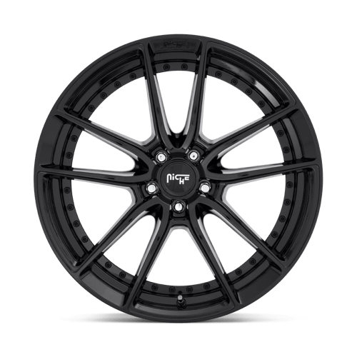 Niche M223 DFS Gloss Black 22x10.5 +40 5x112mm 66.6mm - Wheelwiz