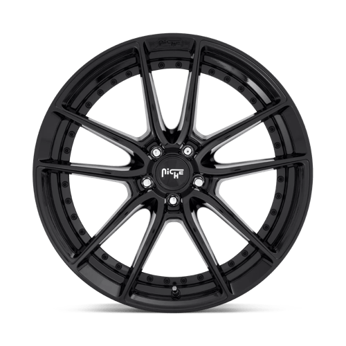Niche M223 DFS Gloss Black 19x8.5 +35 5x114.3mm 72.6mm - Wheelwiz
