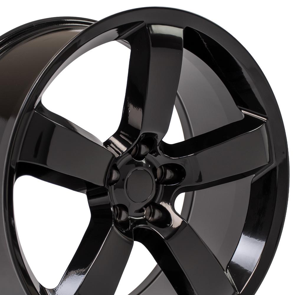 OE Wheels Replica DG04 Gloss Black 20x9.0 +20 5x115mm 71.5mm - Wheelwiz