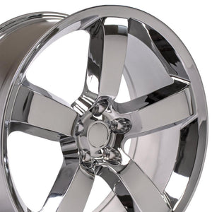 OE Wheels Replica DG04 Chrome 20x9.0 +20 5x115mm 71.5mm