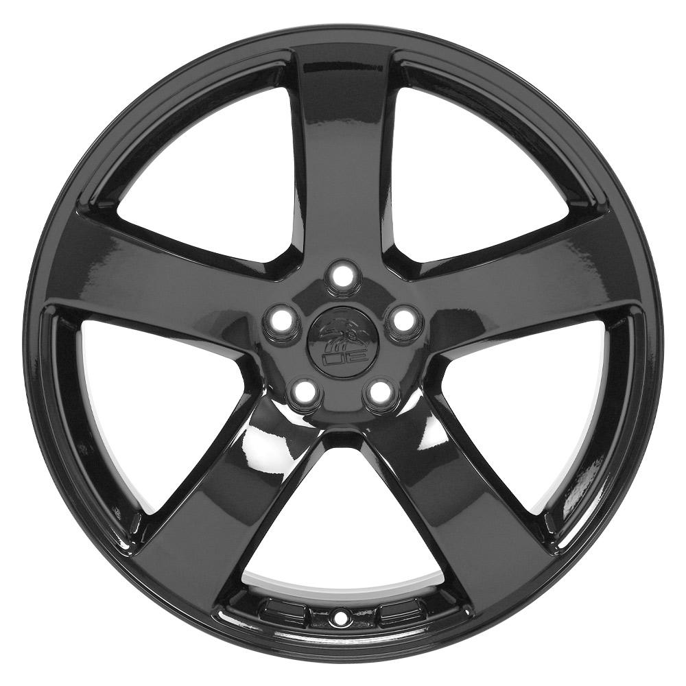 OE Wheels Replica DG12 Gloss Black 20x8.0 +24 5x115mm 71.6mm