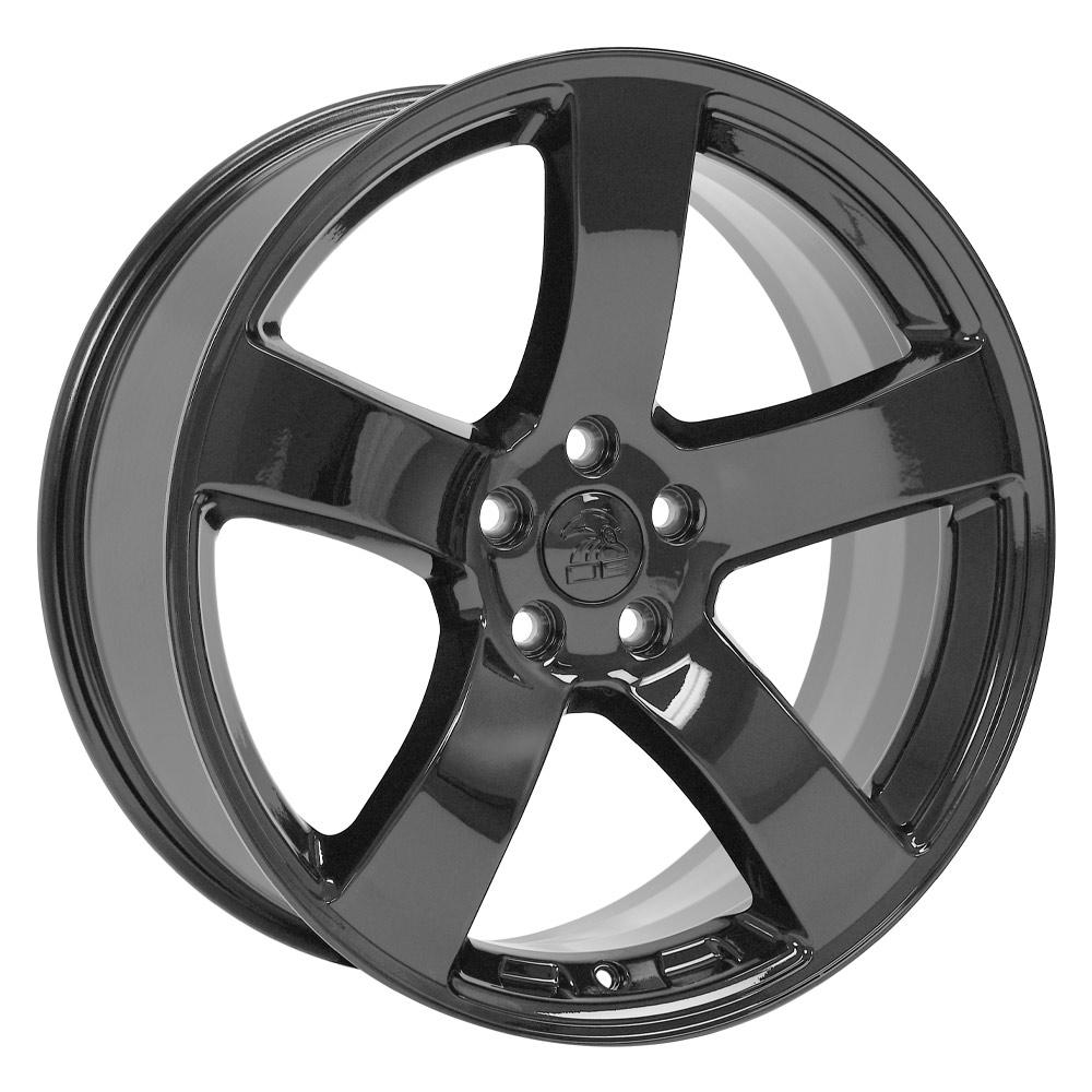 OE Wheels Replica DG12 Gloss Black 20x8.0 +24 5x115mm 71.6mm - Wheelwiz