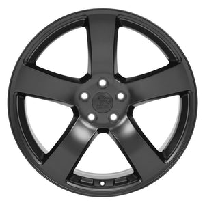 OE Wheels Replica DG12 Satin Black 20x8.0 +24 5x115mm 71.6mm