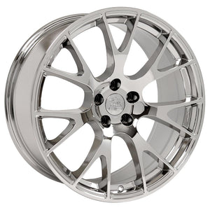 OE Wheels Replica DG69 Chrome 22x10.0 +25 5x139.7mm 77.8mm