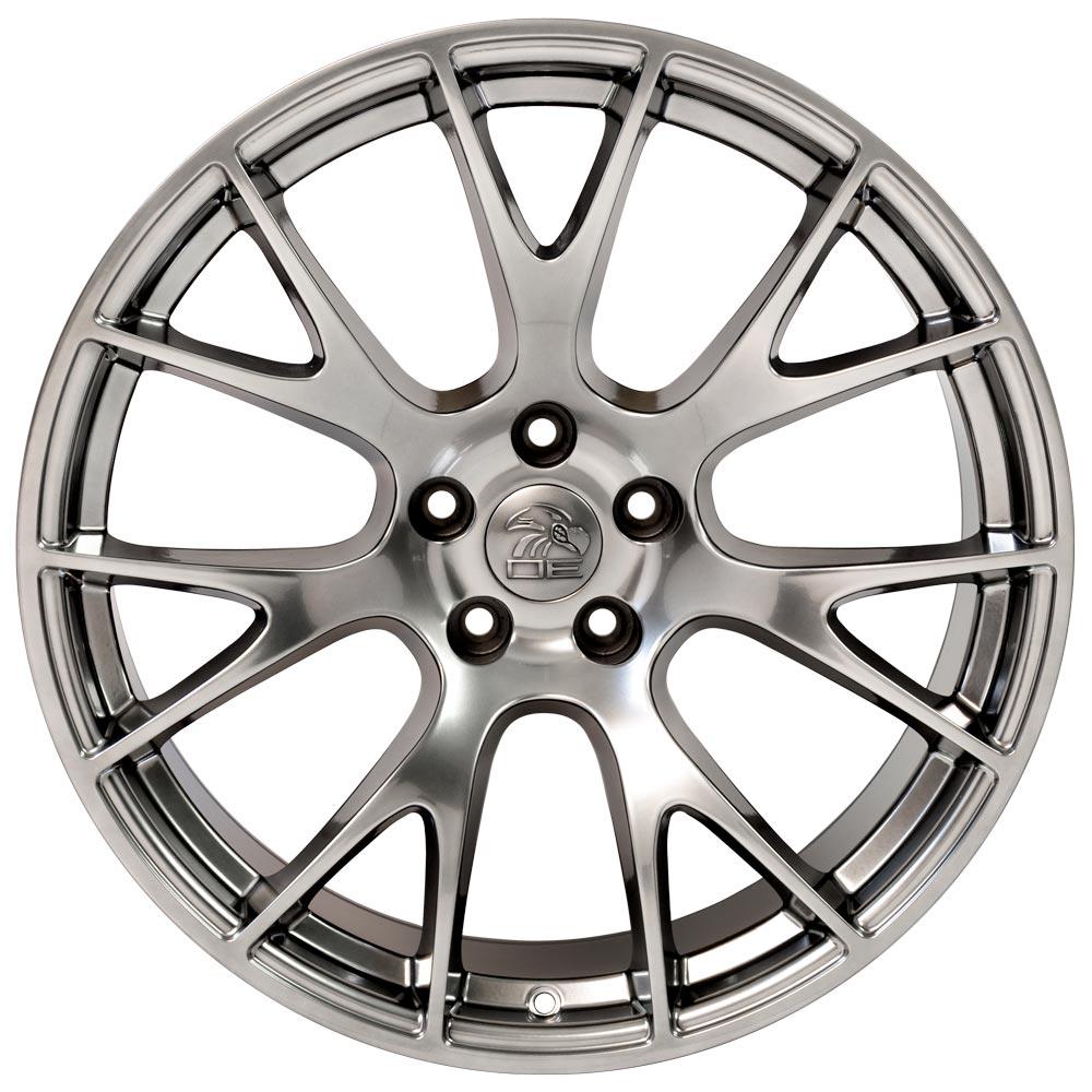 OE Wheels Replica DG15 Hyper Black 20x9.0 +18 5x115mm 71.5mm - Wheelwiz