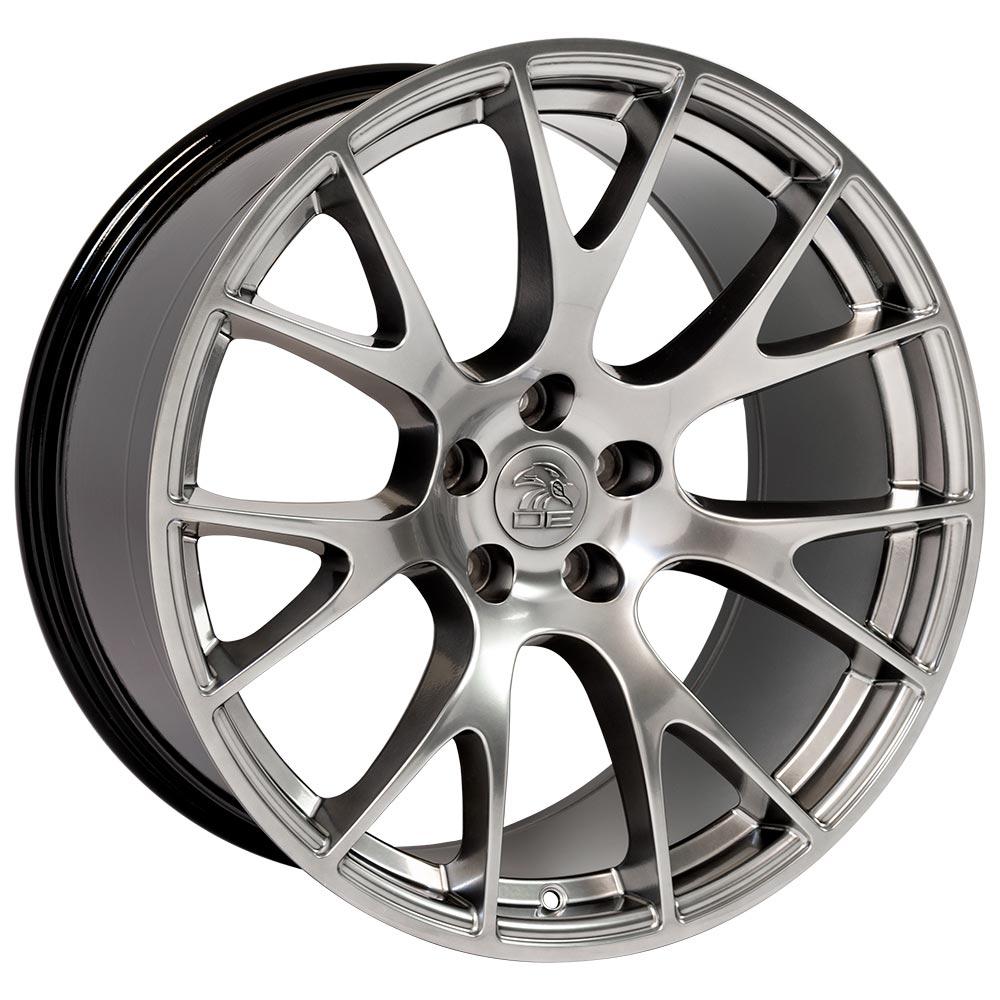 OE Wheels Replica DG15 Hyper Black 20x9.0 +18 5x115mm 71.5mm - Wheelwiz