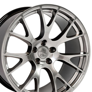 OE Wheels Replica DG15 Hyper Black  20x10.0 +18 5x115mm 71.5mm