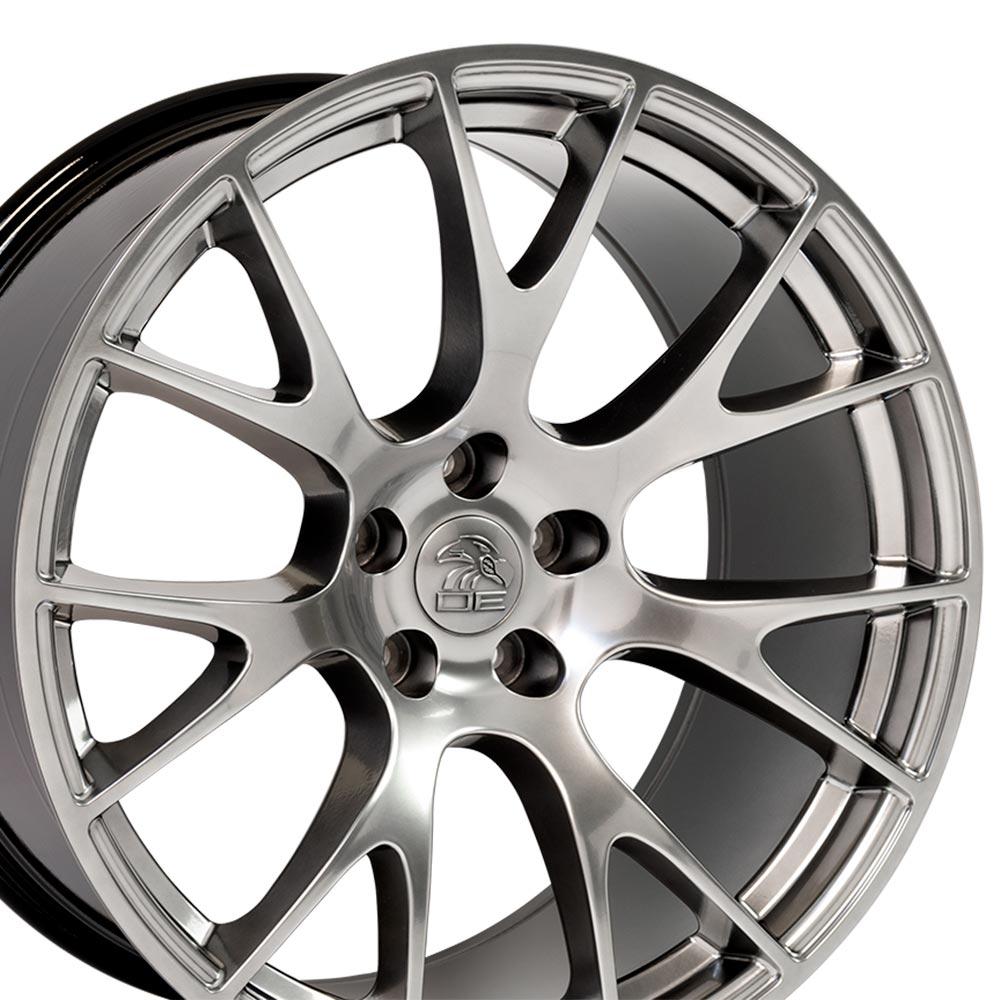 OE Wheels Replica DG15 Hyper Black 20x9.0 +18 5x115mm 71.5mm - Wheelwiz