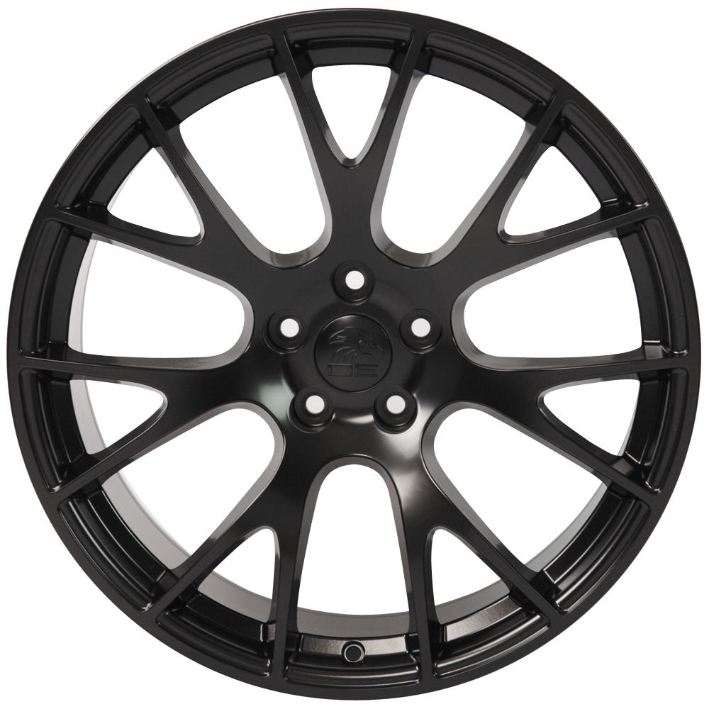 OE Wheels Replica DG15 Satin Black 22x9.0 +18 5x115mm 71.5mm