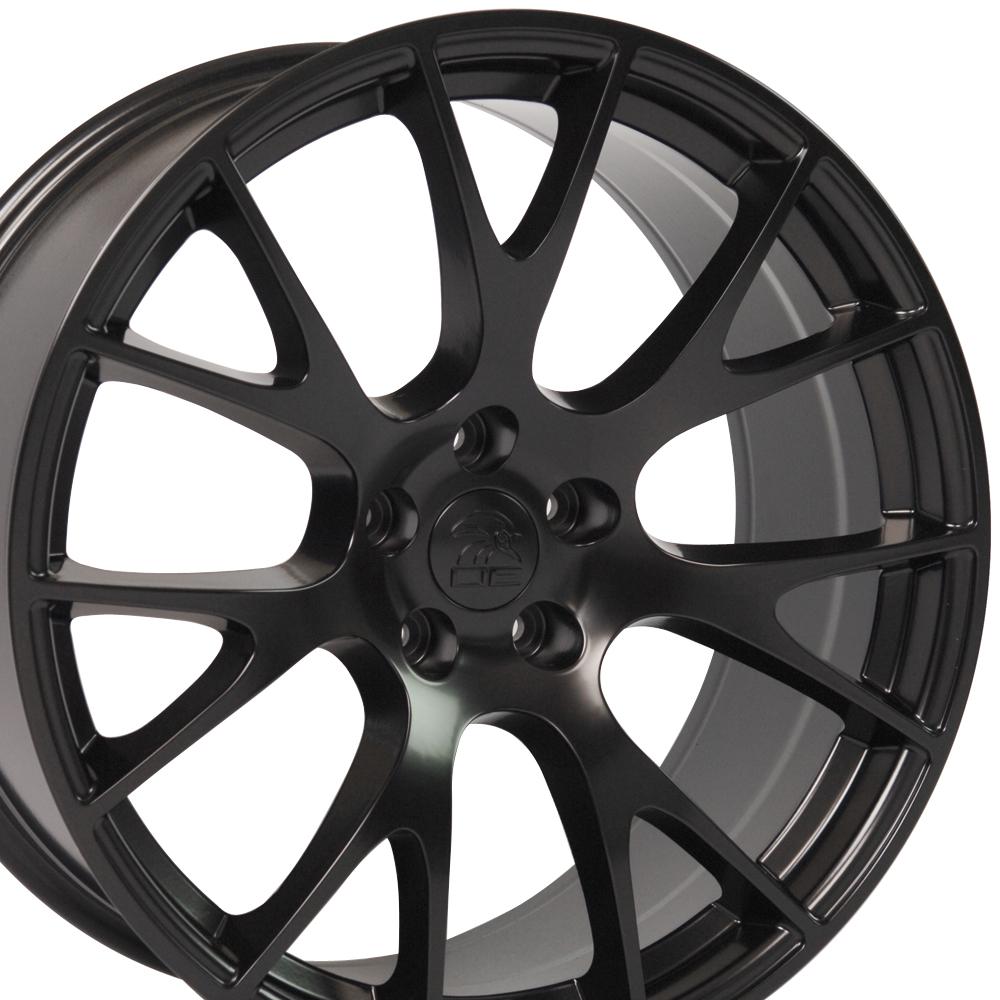 OE Wheels Replica DG15 Satin Black 22x9.0 +18 5x115mm 71.5mm - Wheelwiz