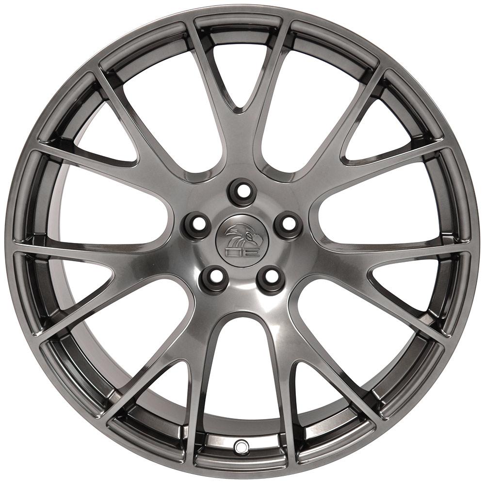 OE Wheels Replica DG15 Hyper Black 22x9.0 +18 5x115mm 71.5mm - Wheelwiz