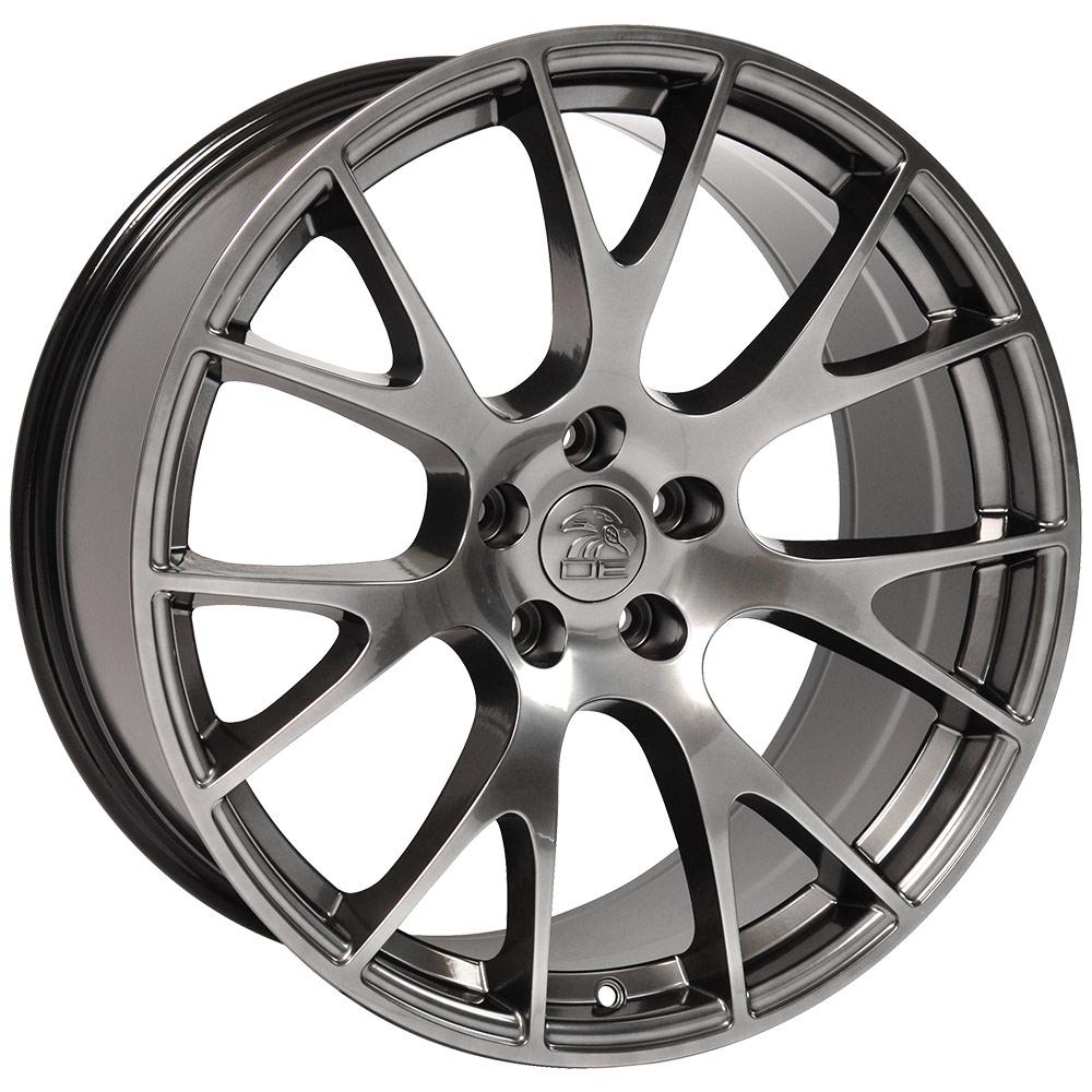 OE Wheels Replica DG15 Hyper Black 22x9.0 +18 5x115mm 71.5mm - Wheelwiz