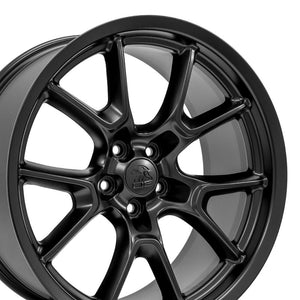 OE Wheels Replica DG21 Satin Black 20x9.0 +18 5x115mm 71.5mm