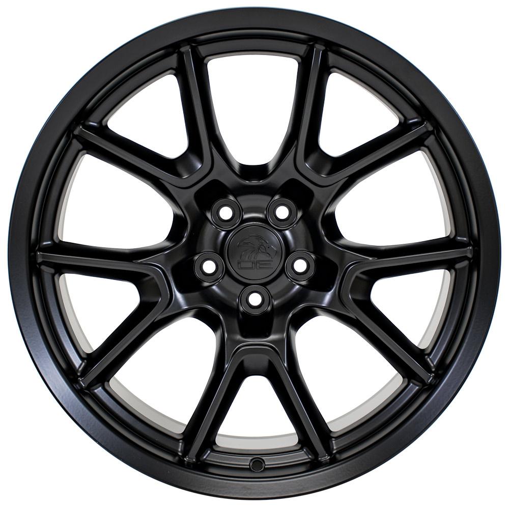OE Wheels Replica DG21 Satin Black 20x10.0 +18 5x115mm 71.5mm