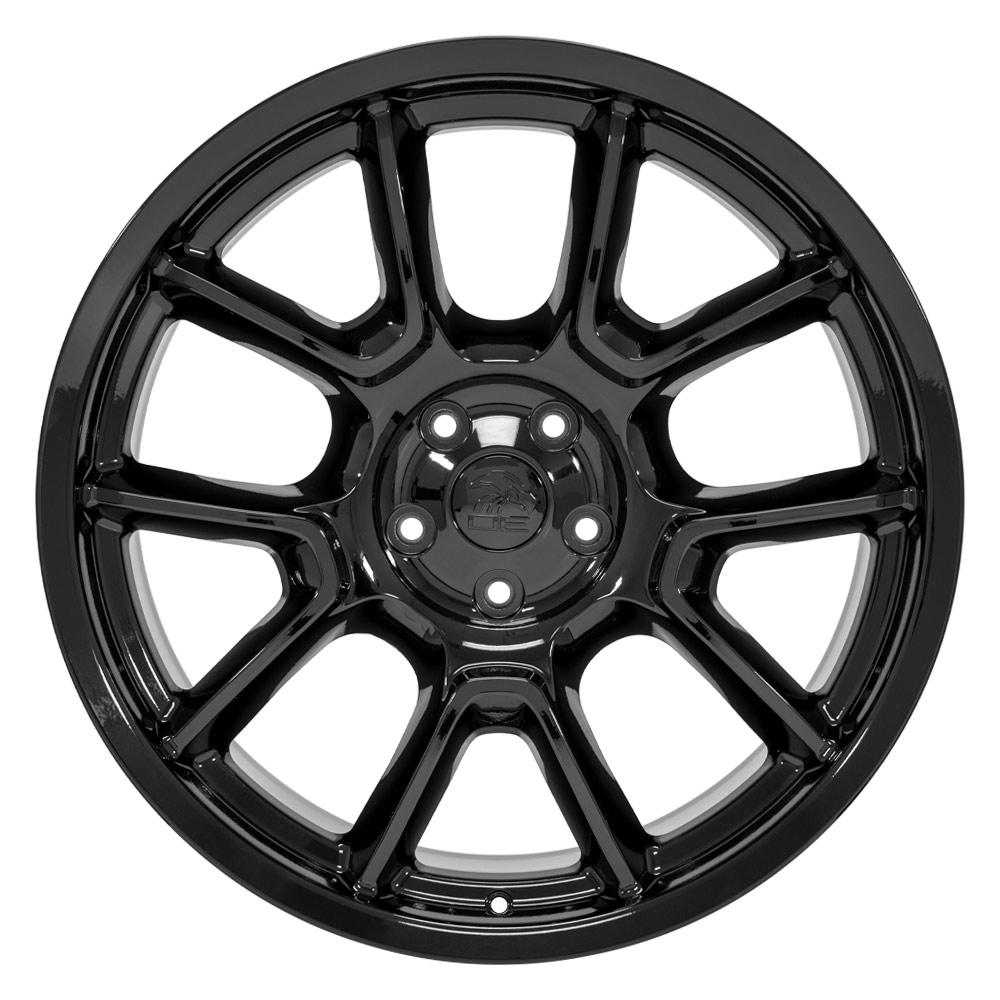 OE Wheels Replica DG21 Gloss Black 22x9.5 +29 5x127mm 71.5mm
