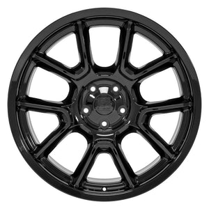 OE Wheels Replica DG21 Gloss Black 22x9.5 +29 5x127mm 71.5mm