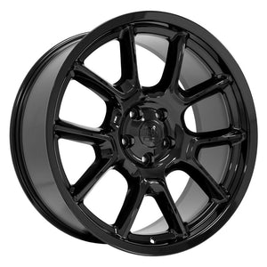 OE Wheels Replica DG21 Gloss Black 22x9.5 +29 5x127mm 71.5mm