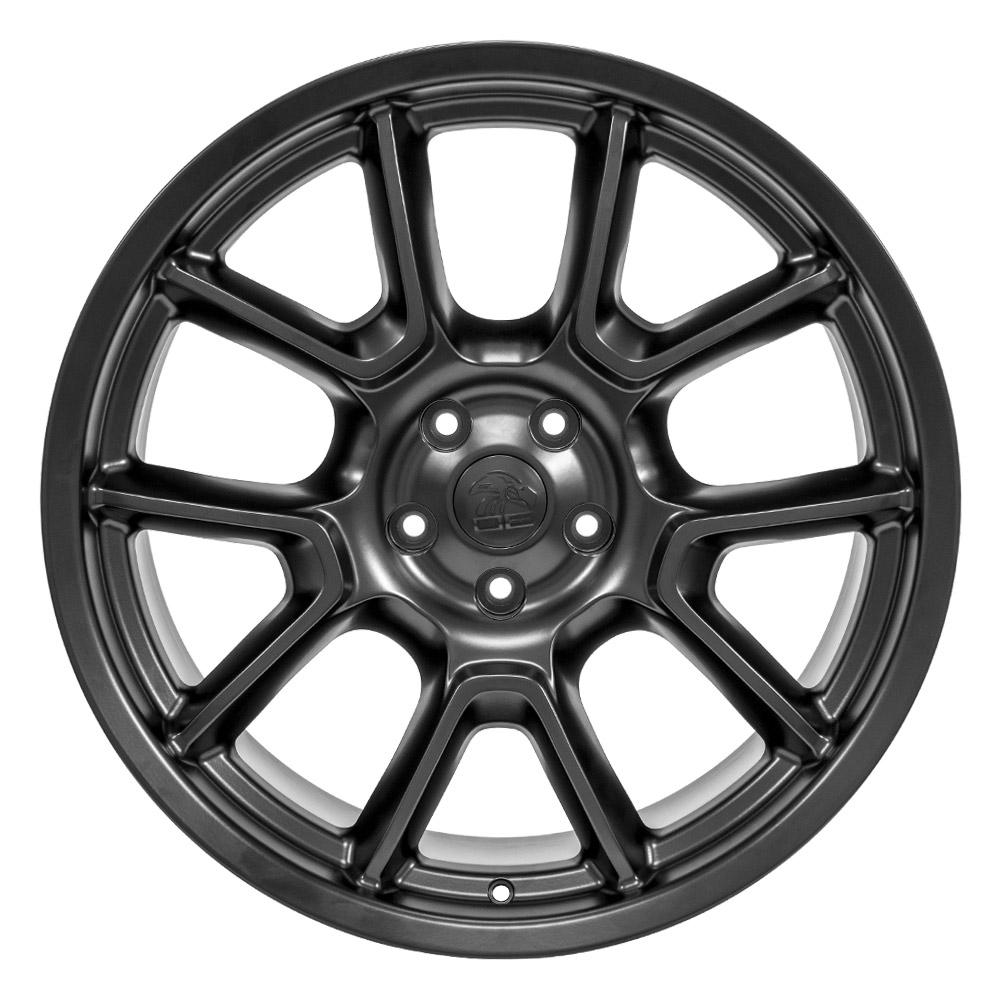 OE Wheels Replica DG21 Satin Black 22x9.5 +29 5x127mm 71.5mm