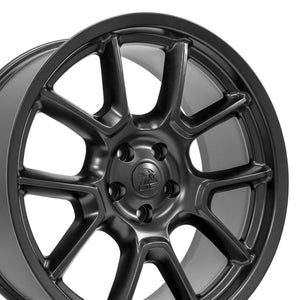 OE Wheels Replica DG21 Satin Black 22x9.5 +29 5x127mm 71.5mm