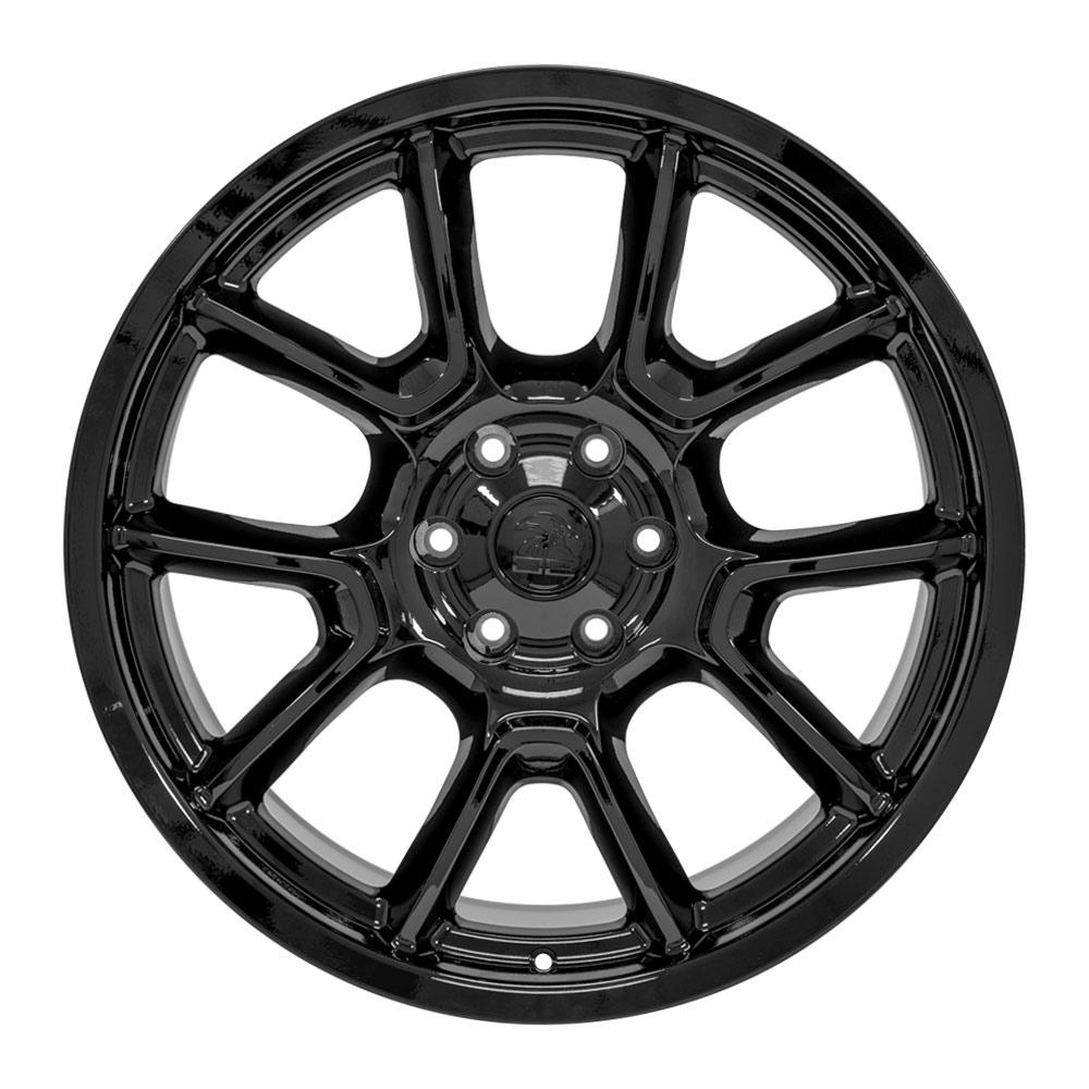OE Wheels Replica DG21 Gloss Black 22x9.5 +9 6x139.7mm 78.1mm