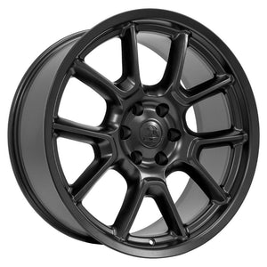 OE Wheels Replica DG21 Satin Black 22x9.5 +9 6x139.7mm 78.1mm