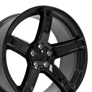 OE Wheels Replica DG22 Gloss Black 20x9.5 +19 5x115mm 71.5mm