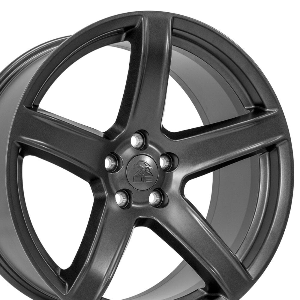 OE Wheels Replica DG22 Satin Gunmetal 20x9.5 +19 5x115mm 71.5mm