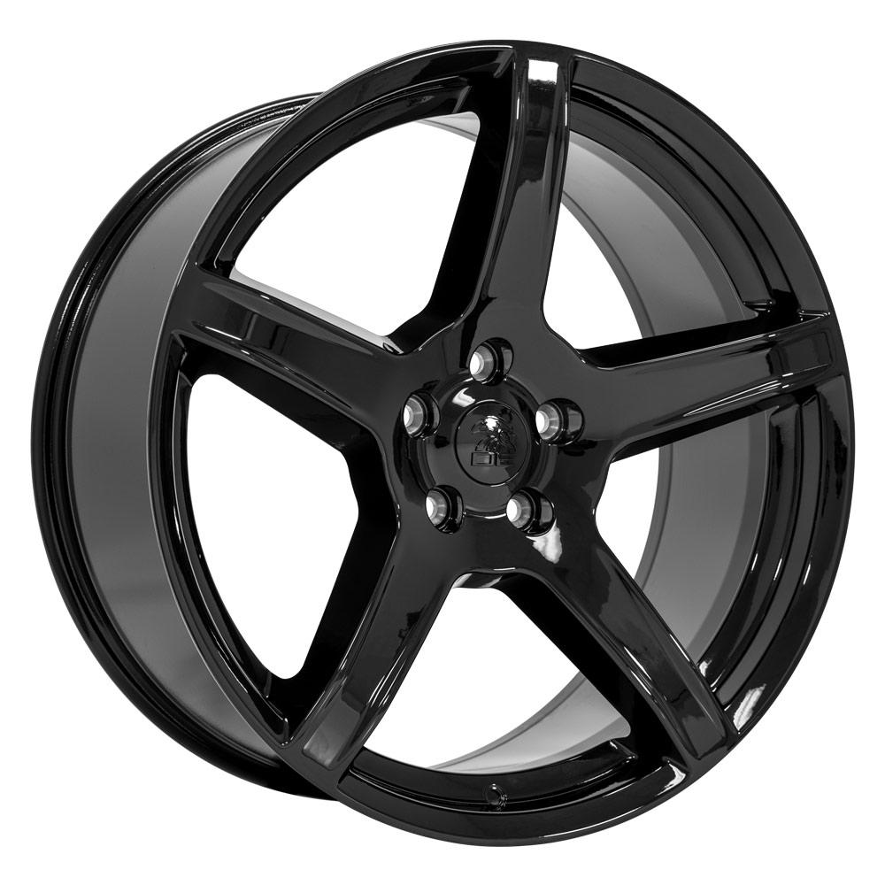 OE Wheels Replica DG22 Gloss Black 22x9.5 +29 5x127mm 71.5mm - Wheelwiz
