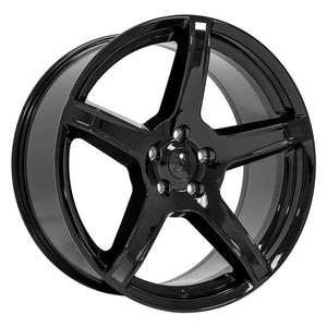 OE Wheels Replica DG22 Gloss Black 22x9.5 +29 5x127mm 71.5mm