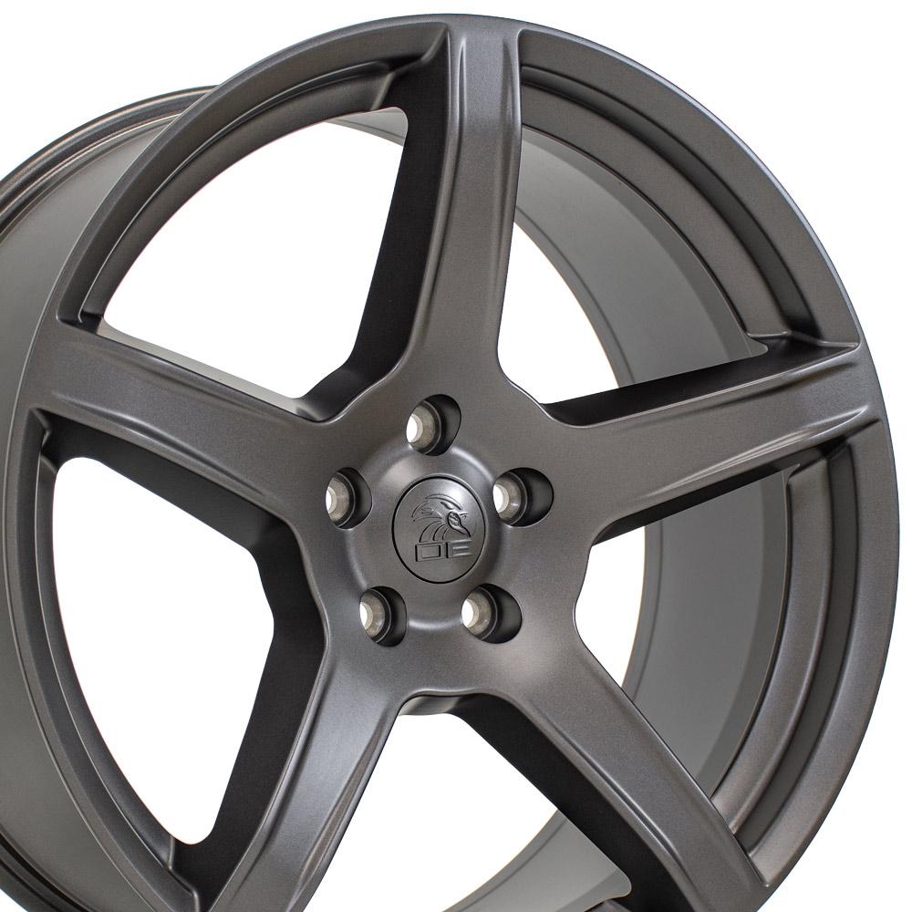 OE Wheels Replica DG22 Satin Gunmetal 22x9.5 +29 5x127mm 71.5mm